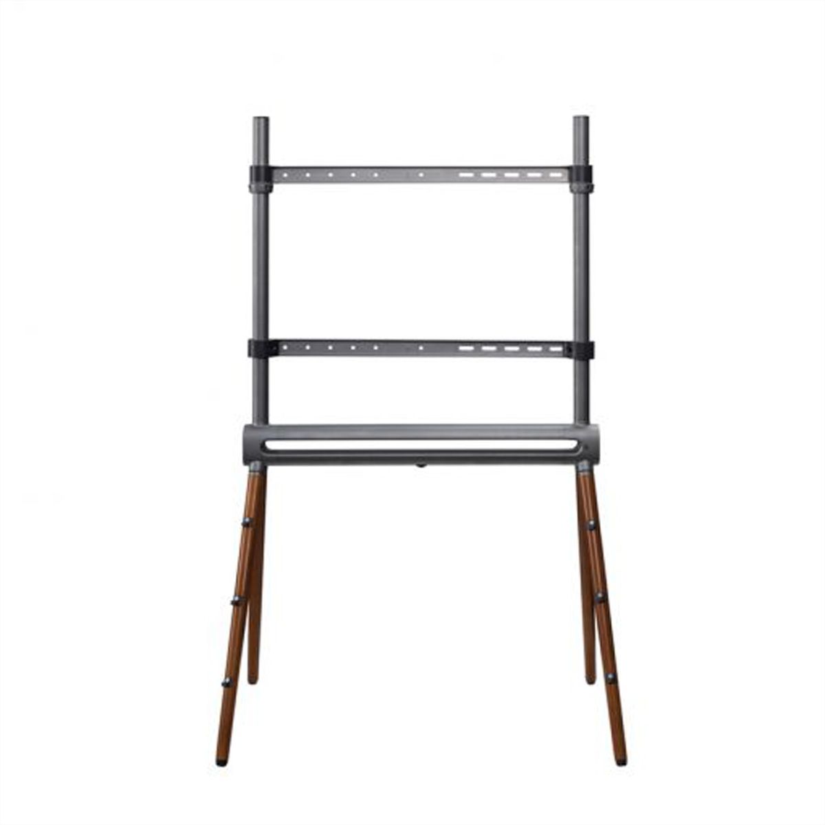 Hagor Standsystem Elia Studio Shine Wood, freistehendes Standsystem, schwarz / grau