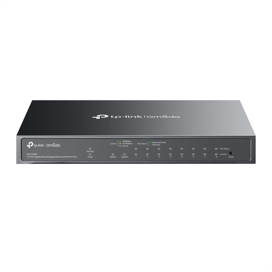TP-Link ES210GMP Omada PoE+ Switch 10 Port