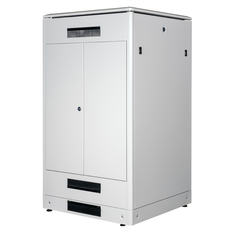 ROLINE 19-Zoll Netzwerkschrank Pro 26 HE, 800x800 BxT Glastür grau