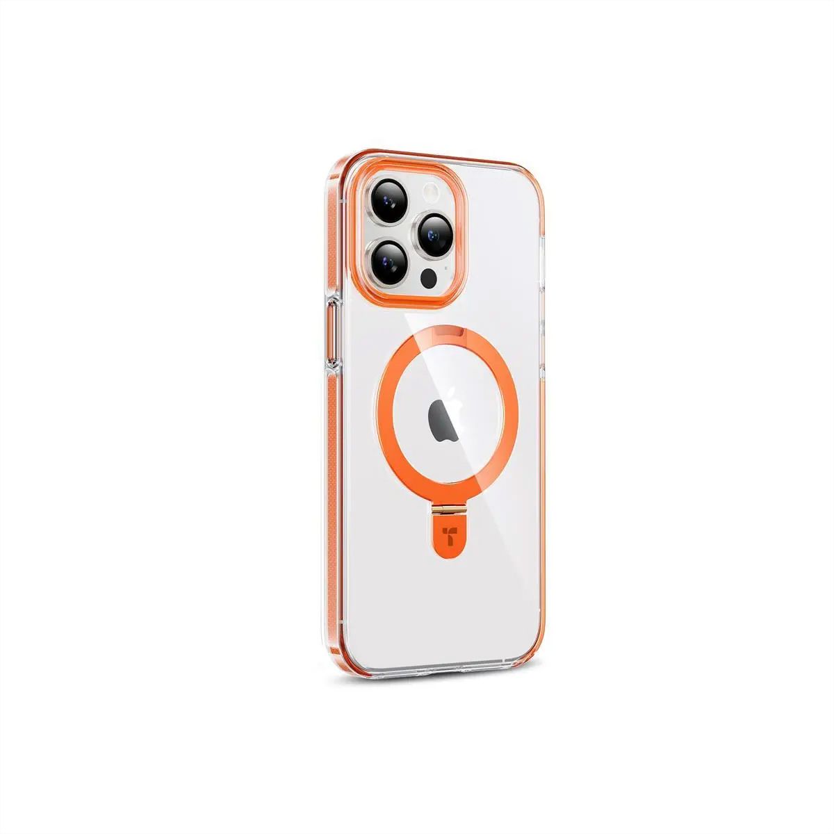 Torras UPRO Ostand Hue Case, iPhone 15 Pro Max, MagSafe, transparent