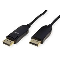 ROLINE DisplayPort v2.1 Kabel (AOC), 10K@60Hz, 54Gbit/s, UHBR13.5, ST/ST, 15 m