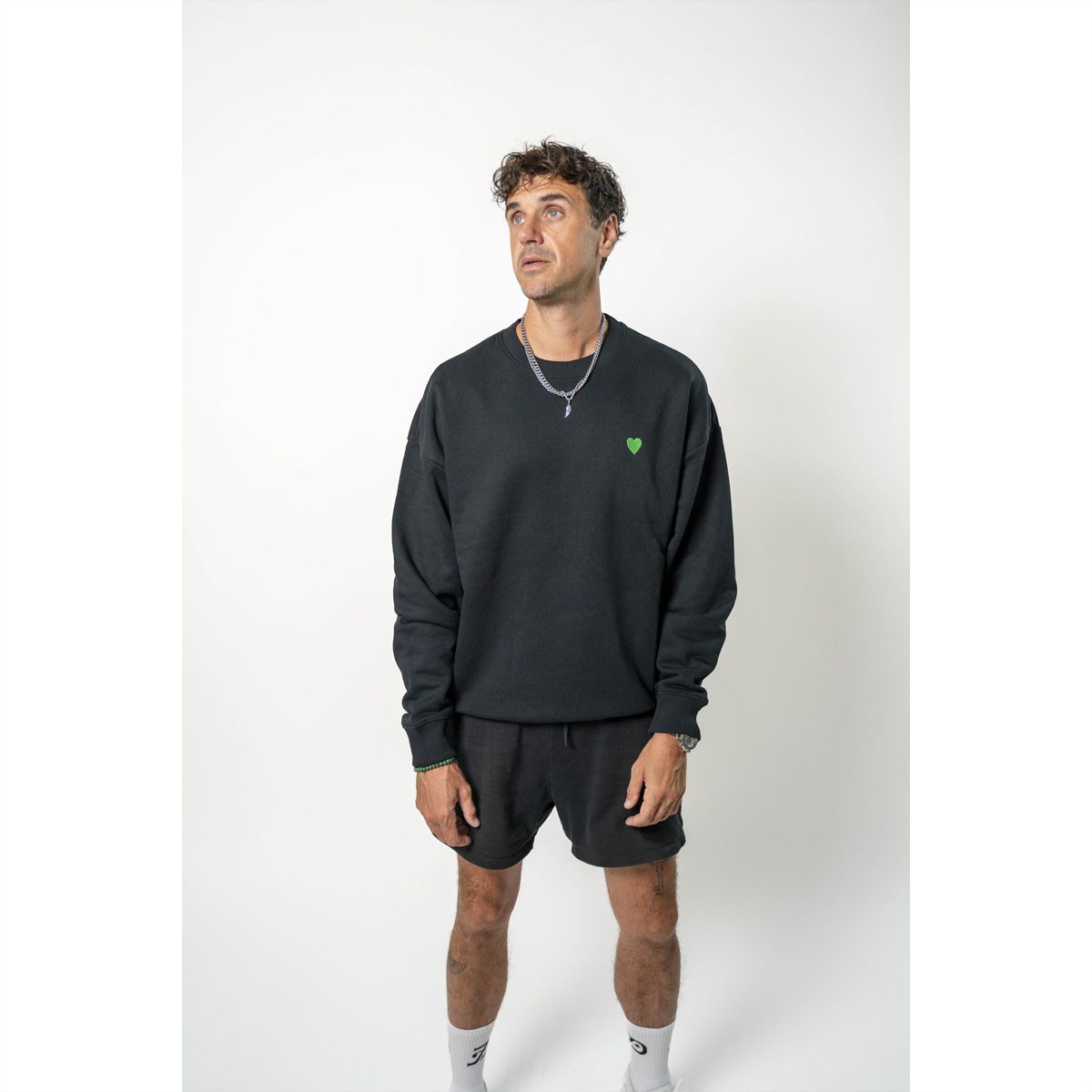 jan SEVEN dettwlyer Sweater Heart (Unisex), XS