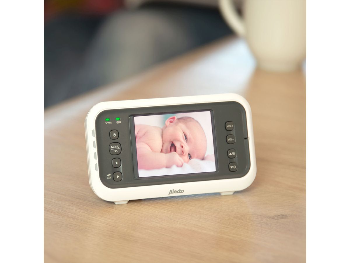 Alecto Babyphone DVM-77, Blanc