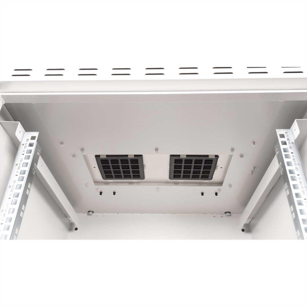 ROLINE 19-Zoll Wandgehäuse Pro 20 HE, 600x600 BxT IP55 outdoor grau