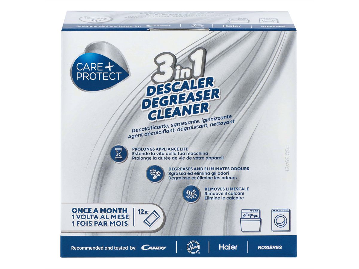 Care+ Protect 3-in1 Entreater, Dégraissant, poudre