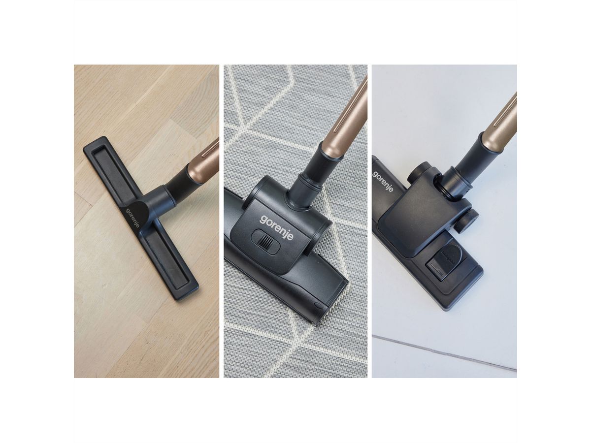 Gorenje Staubsauger VCE08GAPGOCY, 170W, 3,3L, beutellos