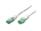 ROLINE RM Cordon UTP Cat.6A / 10 Gigabit, blanc, 7 m