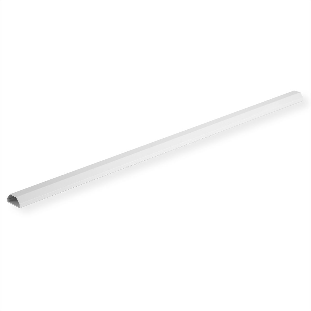ROLINE Canal de câbles alu, 50x26mm, blanc, 1,1 m