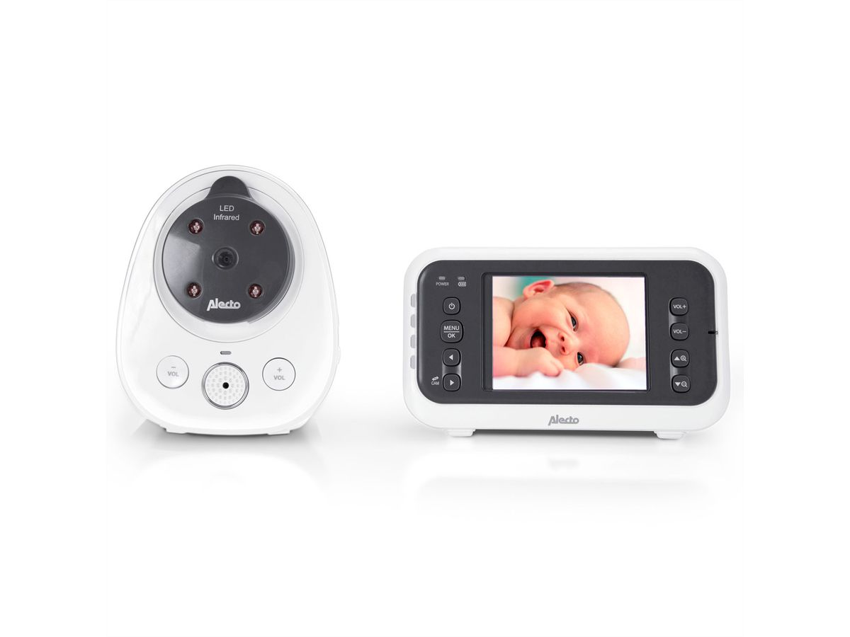 Alecto Babyphone DVM-77, Blanc