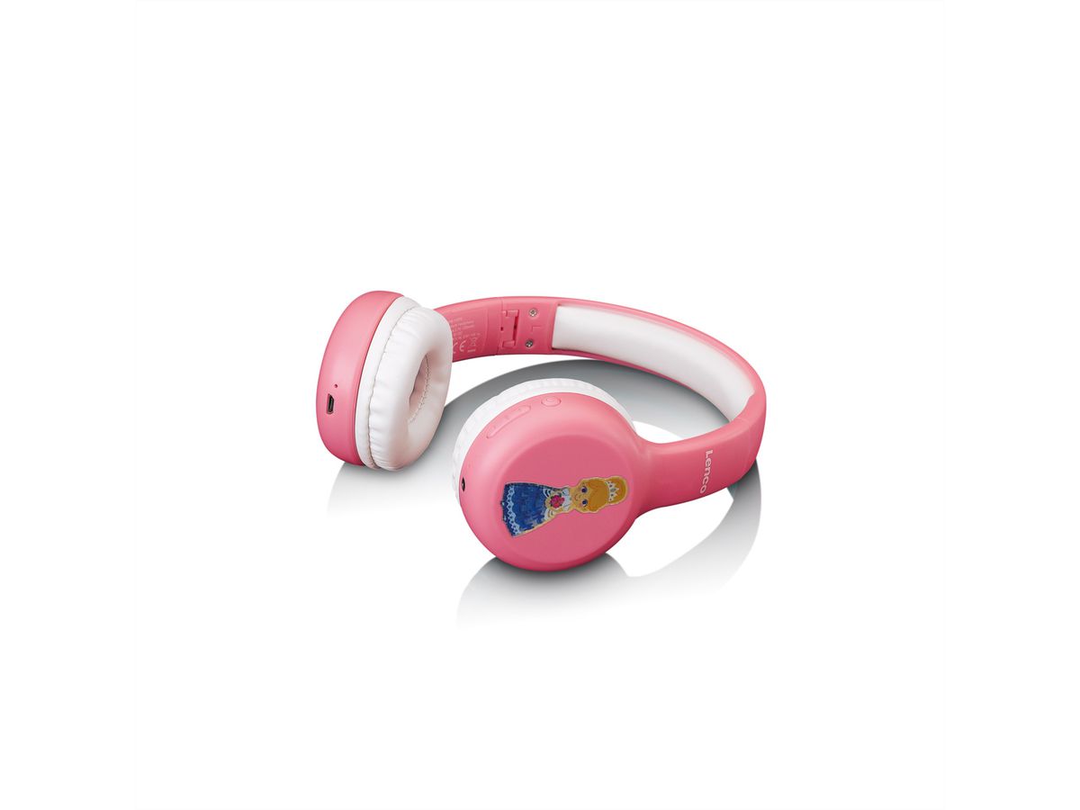 Lenco Casque Enfants HPB-110, Rose