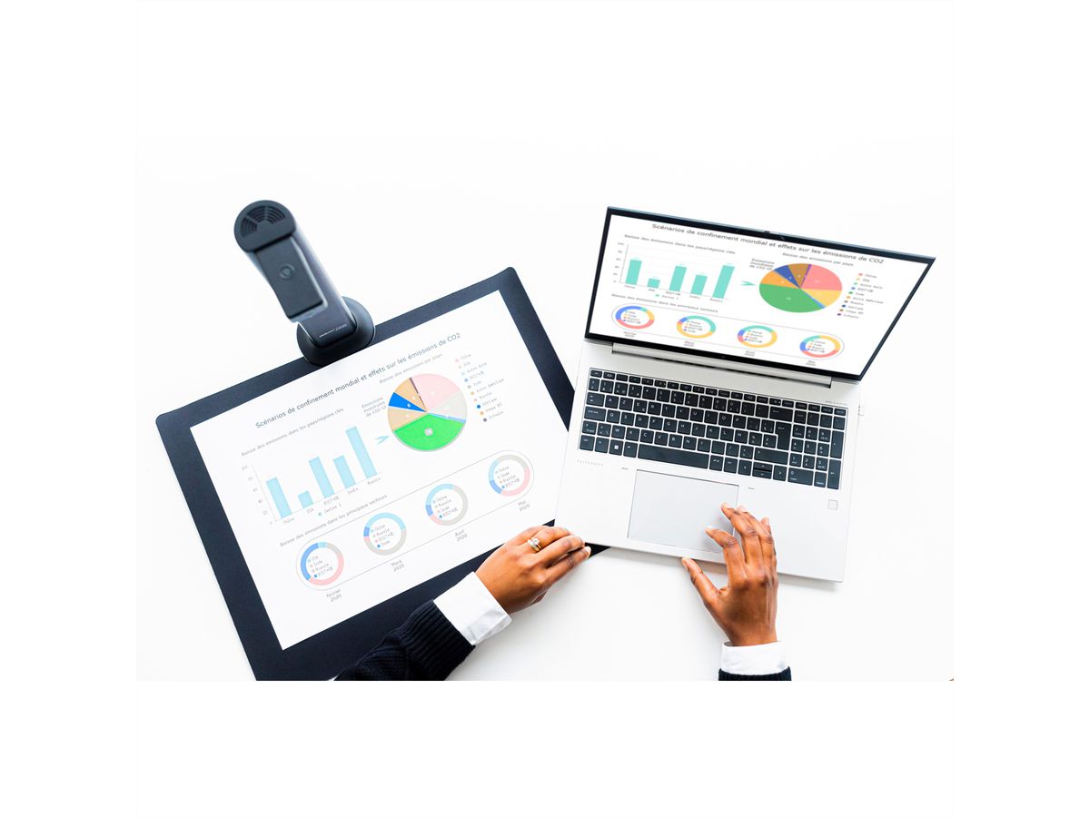 IRIScan Desk 7 Business A3 Scanner de documents, caméra scanner portable