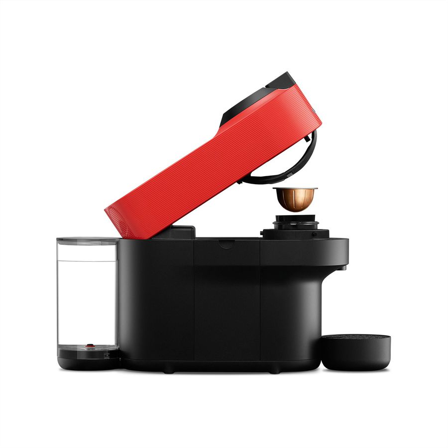 Krups Nespresso Vertuo Pop XN9205CH, Spicy Red, Vertuo, Bluetooth