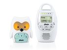 Alecto Digitales Bébéphone DBX-84, Chouette, blanc/vert menthe