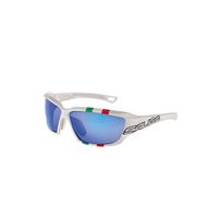 Salice Occhiali Sportbrille 003ITA, White ITA / RW Blue