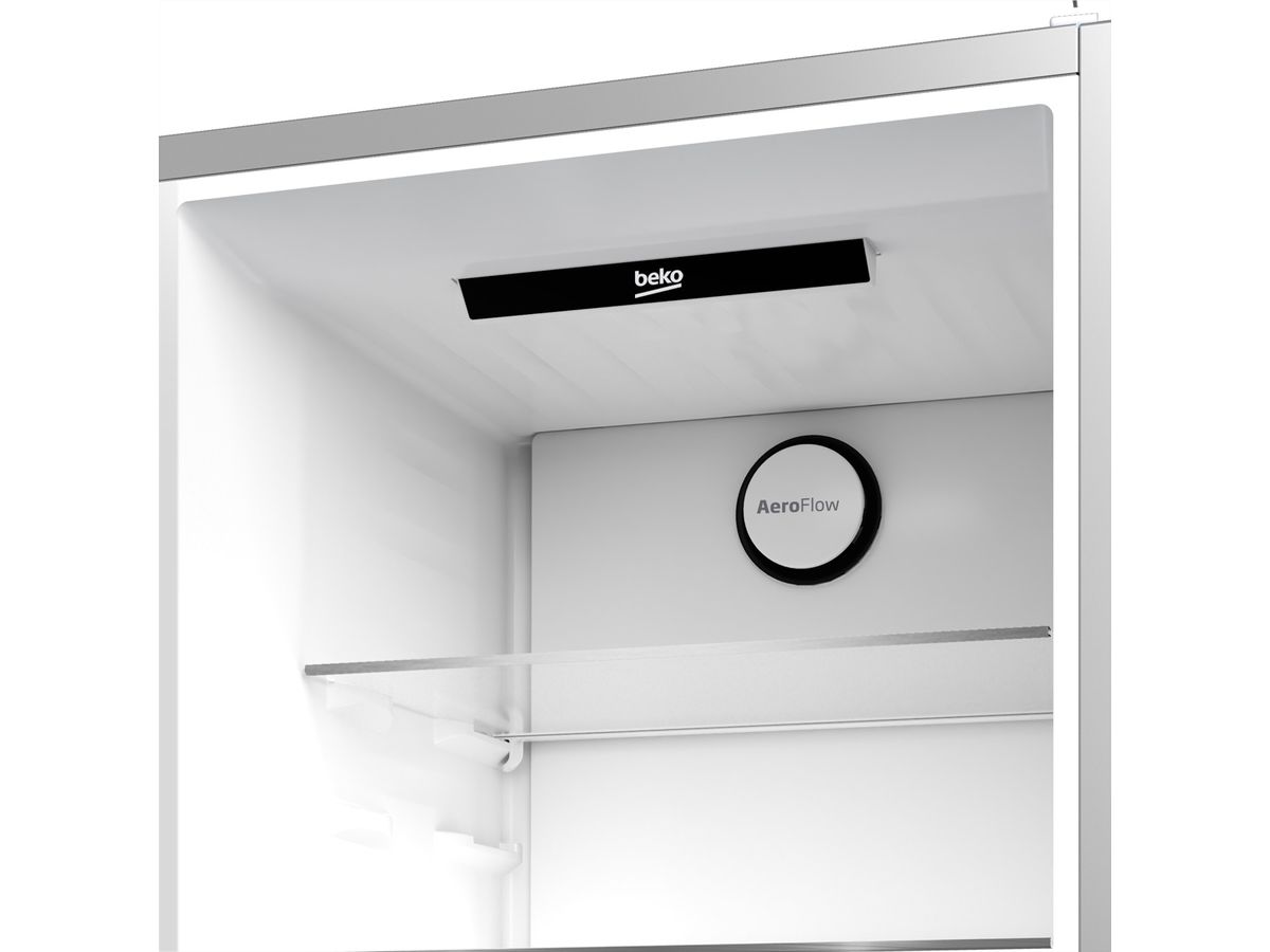 Beko Kühl-Gefrierkombination KG510, 316l, E, Inox