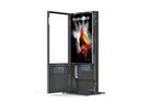 Hagor vis-it Stelen Portrait 49 - 55" Back-to-Back, Indoorstele, grau