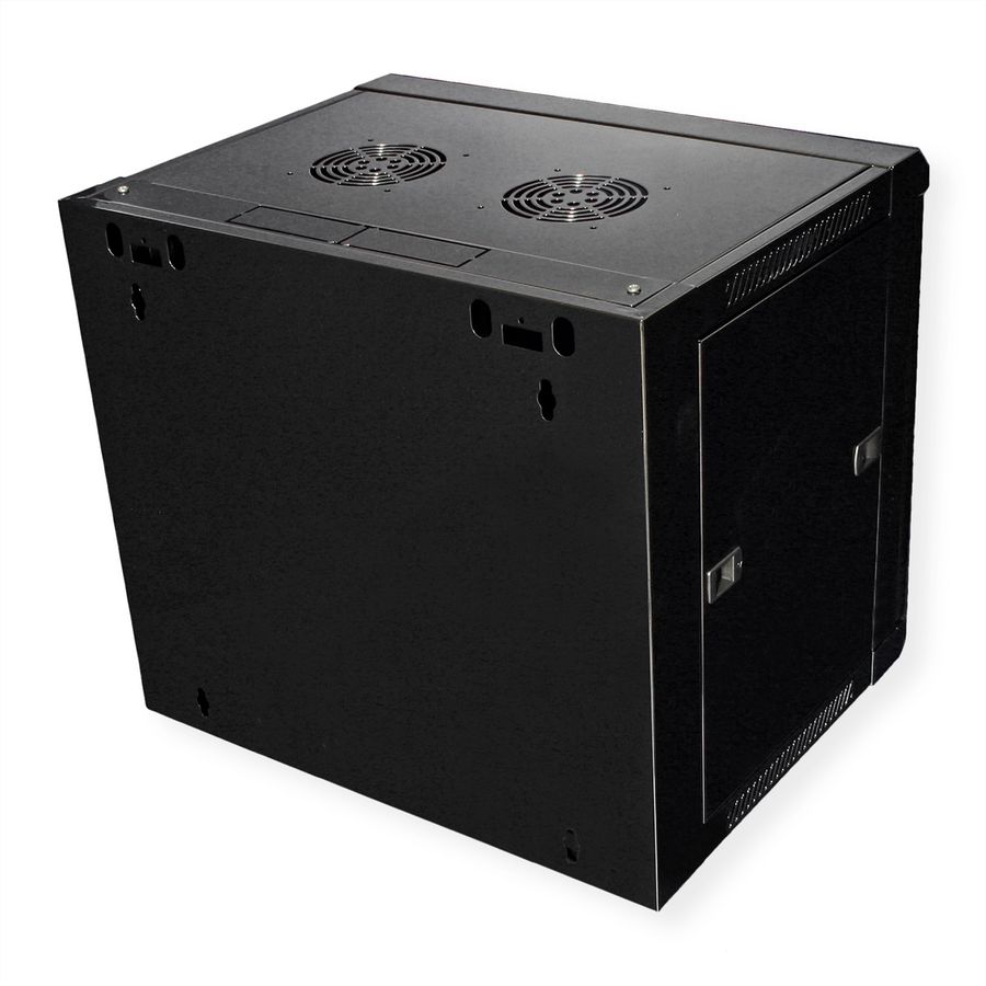 VALUE Armoire murale 9 UH (HxLxP) 500x570x450mm , noir