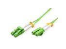 ROLINE LWL-Kabel 50/125µm OM5, LC/LC, LSOH, Low-Loss, grün, 7 m