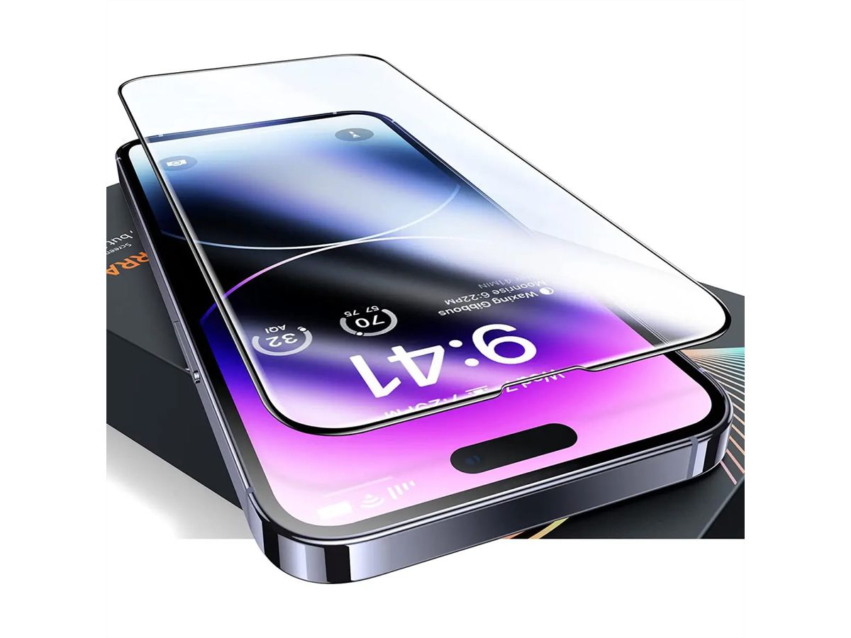 Torras Verre tempé protection d'écran, GlassGo, iPhone 14/13/13pro, transparent