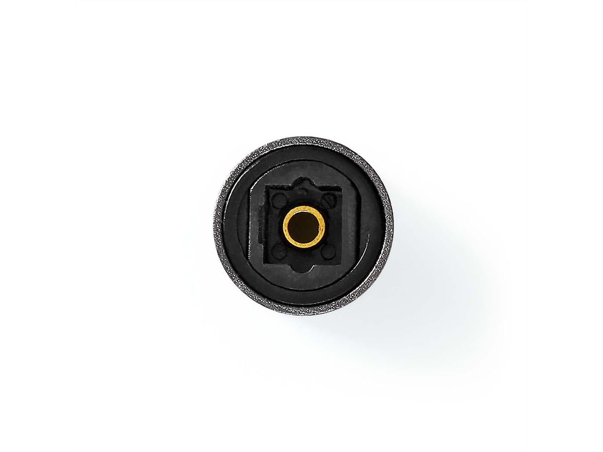 Nedis Toslink Adapter, Verbindungsadapter, BU/BU, grau