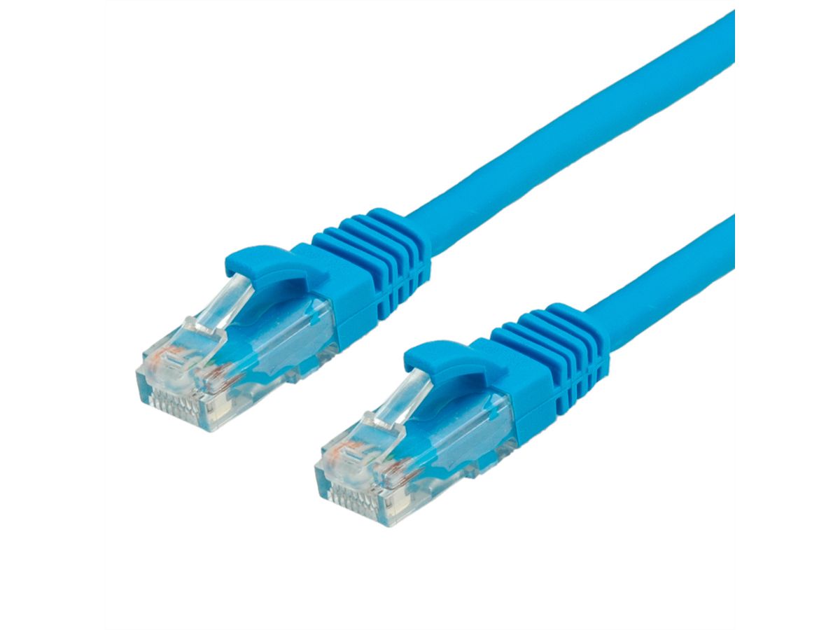 Cordon VALUE Cat.6A (Classe EA) / 10 Gigabit UTP, bleu, 2 m