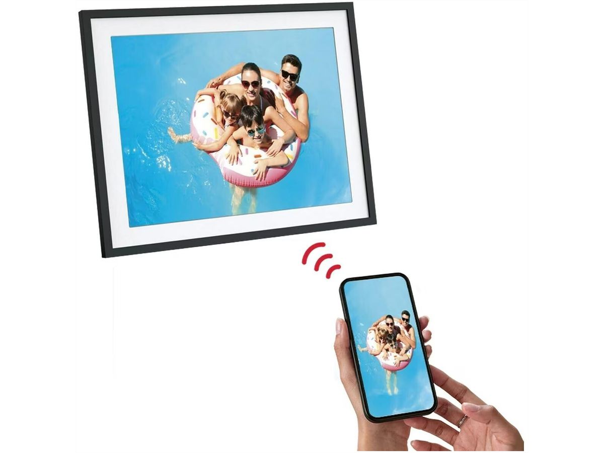 **Retoure**Agfa Photoframe, 17", Wifi, 1280x960, 32GB interner Speicher, erweiterbar