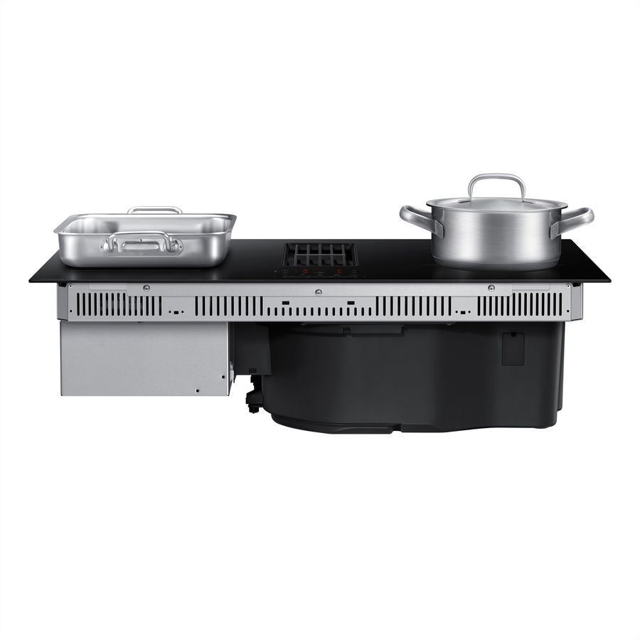 Samsung Kochfeld mit integriertem Dunstabzug 80 cm, FlexZone, 720m³/h,  A+