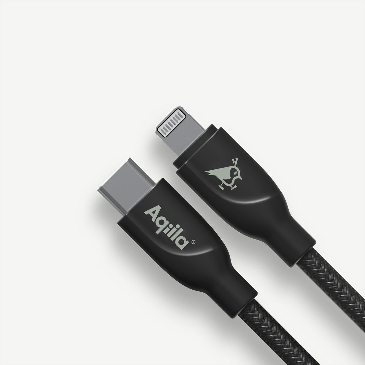 Aqiila Ladekabel Cablebird CB21, 30W Type C auf Appe Lightning 1 Meter
