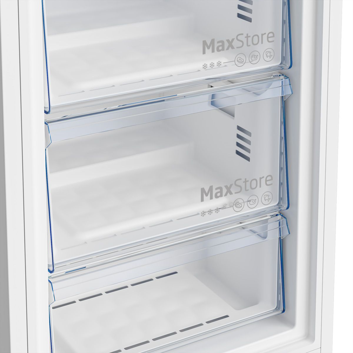 Beko Gefrierschrank GF220, Nofrost, 220l, 151,5cm, weiss