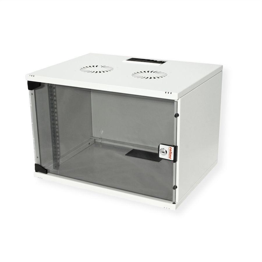 ROLINE 19-Zoll Wandgehäuse Basic 7 HE, 540x400 BxT Bausatz grau
