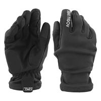 T'nB Tastbare Handschuhe , mit Fleecefutter, schwarz