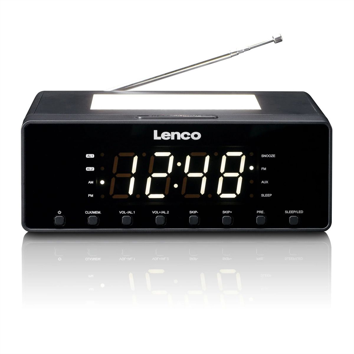 Lenco Radio Wecker CR-540BK