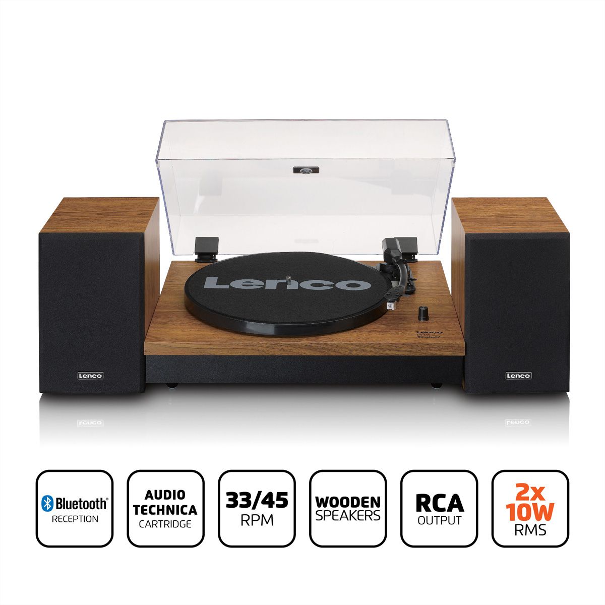 Lenco Platine vinyle LS-310WD, bois