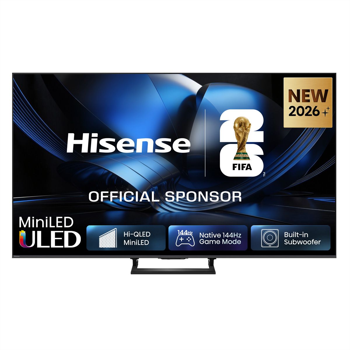 Hisense TV 85U7DSE 85", Mini-LED 4K, 144Hz, 1300 Nits
