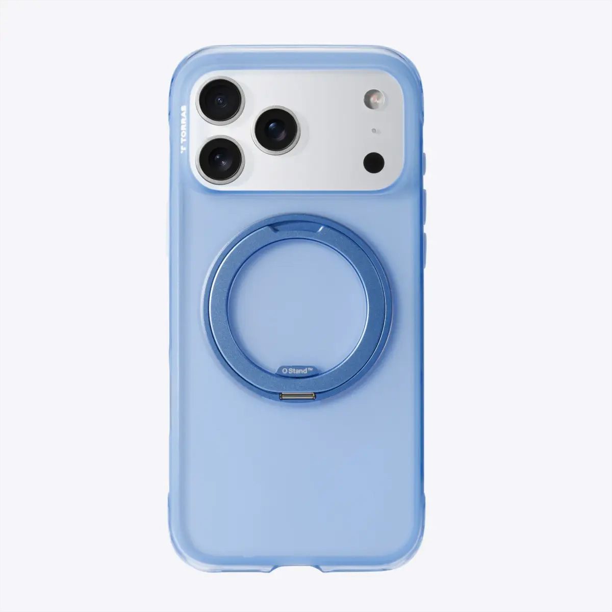 Torras Ostand O3 Air Case, iPhone 17 Pro, bleu