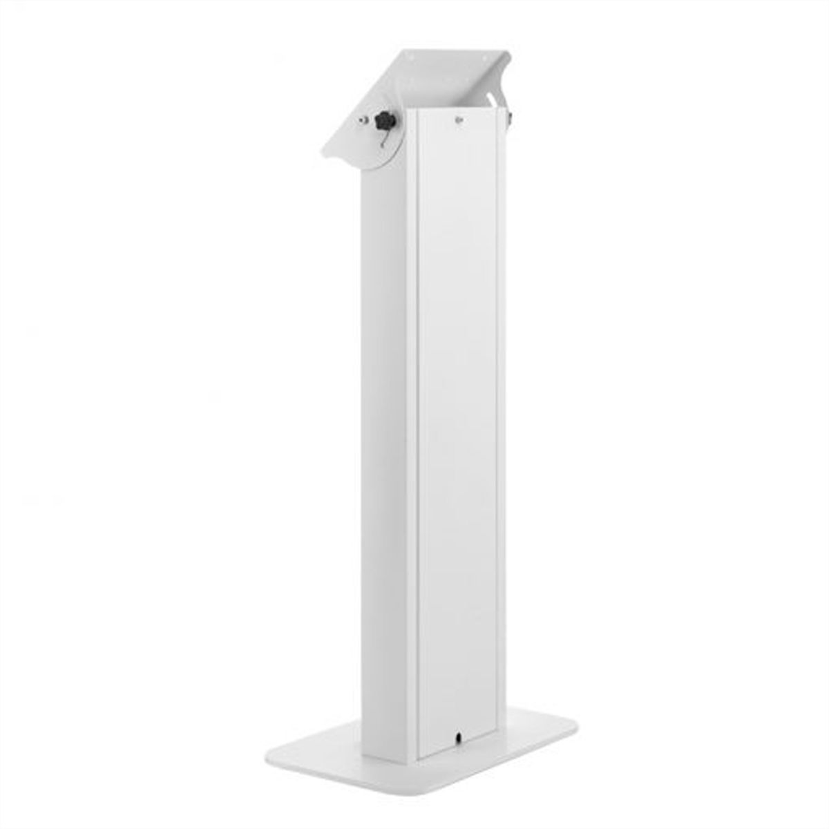 Hagor vis-it Tilt Floormount 22 - 43 White, Indoorstele zur Bodenmontage mit stufenloser Neigungseinstellung, weiß