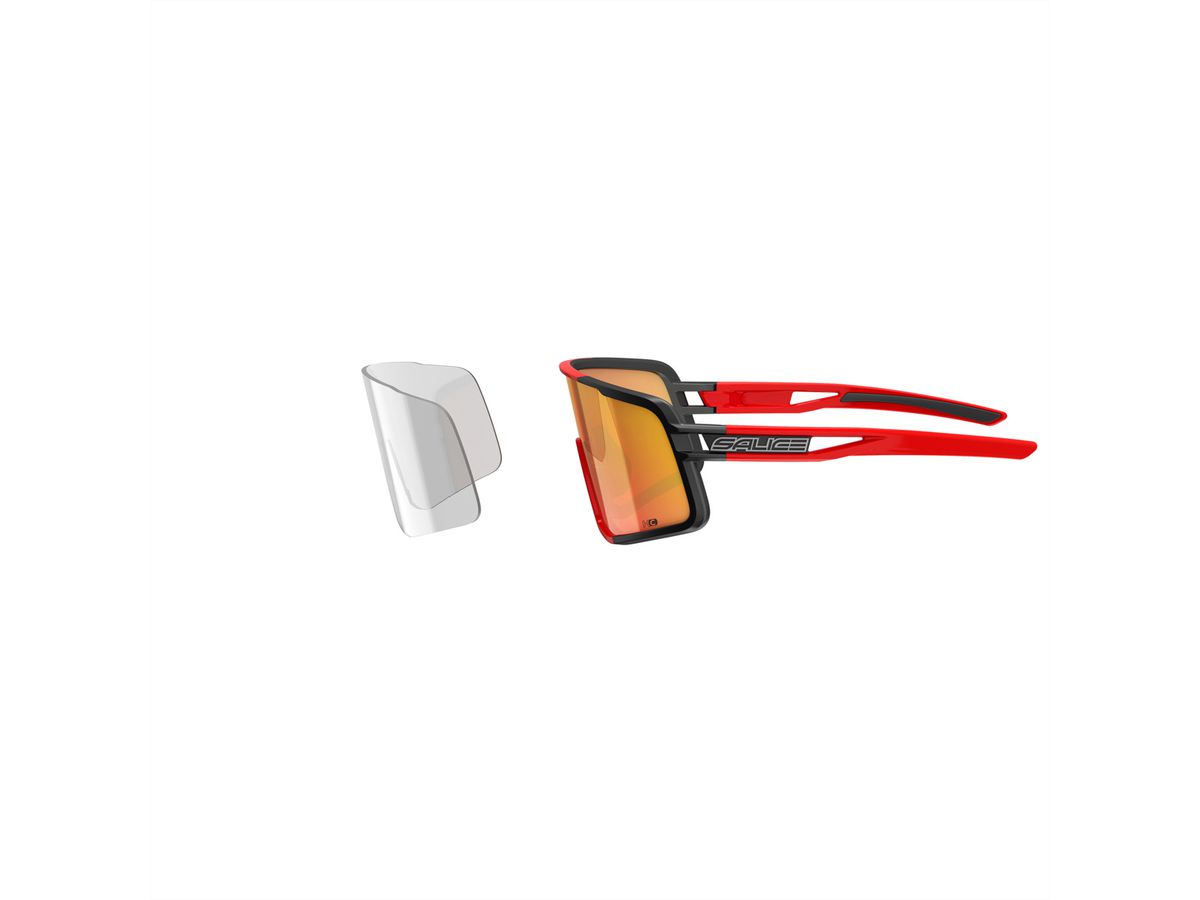 Salice Occhiali Sportbrille 022RW, Black/Red / RW Red