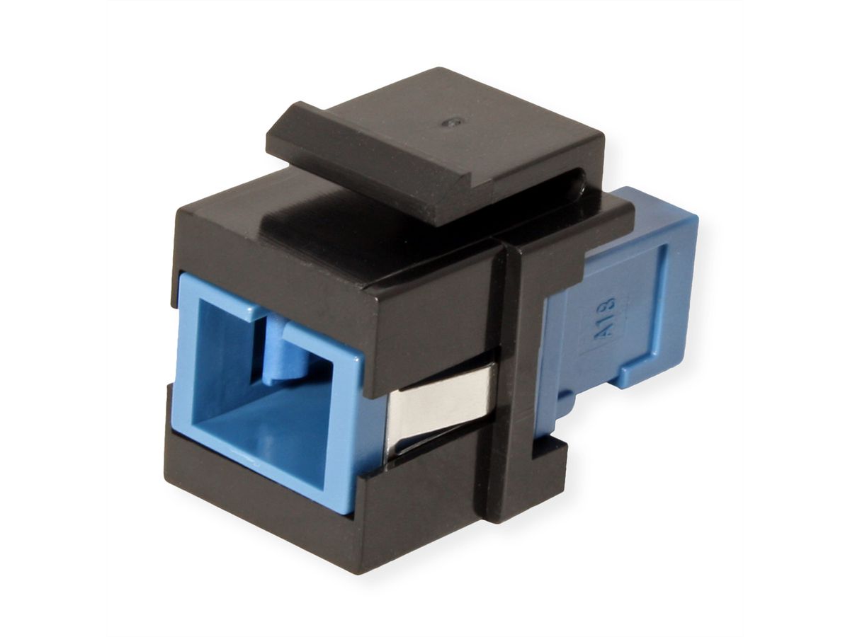 ROLINE Raccord optique SC/SC simplex monomode, Keystone, OS2