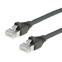 Cordon DÄTWYLER Cat.5e (Classe D) CU 5502 PVC S/UTP, noir, 30 m