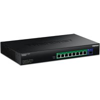 TRENDnet TPE-BG5091 Switch PoE++ 2,5G GaN à 9 ports, avec port SFP+ 10G (480W)
