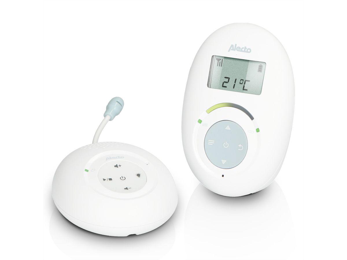 Alecto Full ECO DECT Babyphone DBX120 mit Display.