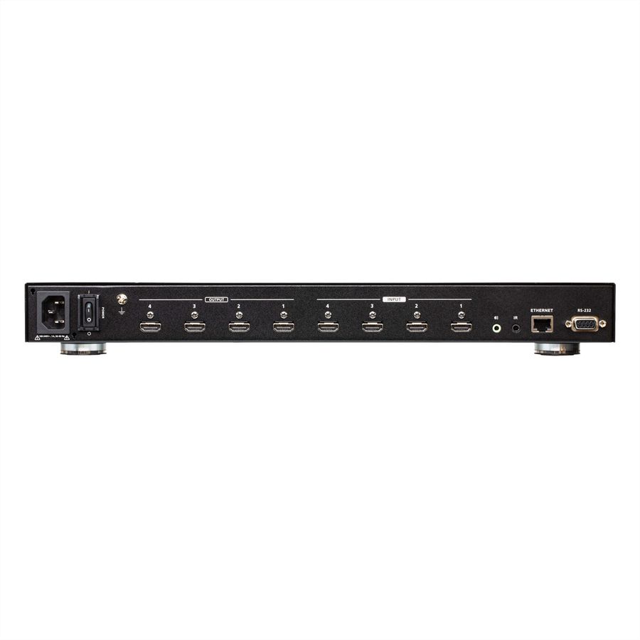 ATEN VM6404HB Commutateur matriciel HDMI True 4K 4 x 4 avec ajusteur