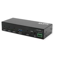 EXSYS EX-12293HMS Hub métal USB 3.2 Gen2, 4 ports, 3x C et 1x A