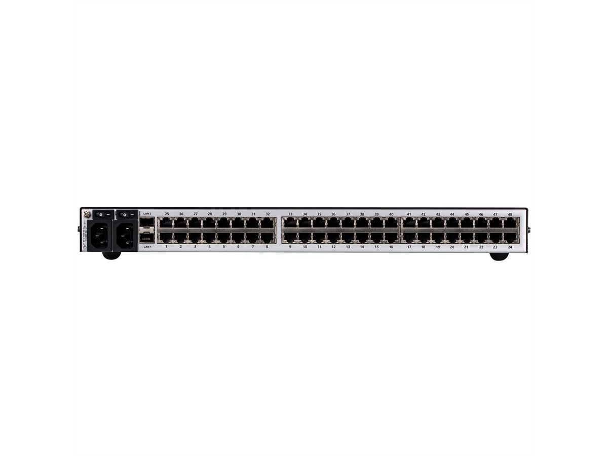 ATEN SN1148CO Serveur Console Série Série 48 ports avec double alimentation / SFP
