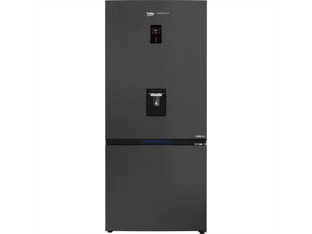 **DEMO** Beko Kühl-Gefrierkombination KG730, 615l, E , Dark Inox