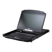 ATEN CL3708iNW Konsole US WideSreen FHD über IP Switch 8 Port USB HDMI, US-Layout