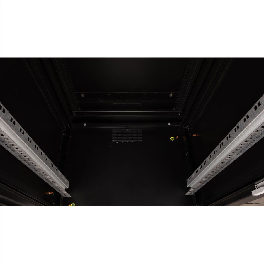 ROLINE 19-Zoll Wandgehäuse Pro 20 HE, 600x600 BxT zweiteilig schwenkbar schwarz