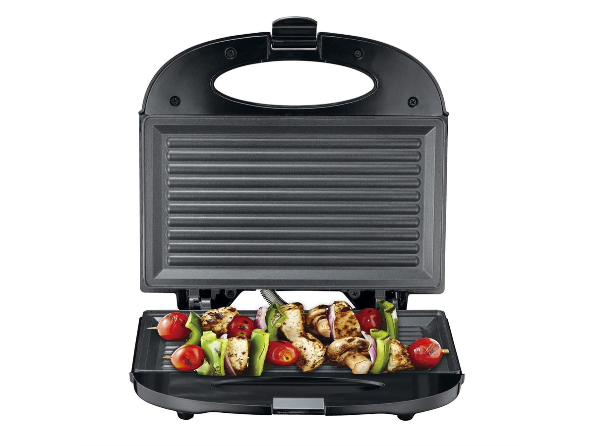 Melissa Grille-sandwich 16240109, Plaque de gril, noir, 750W