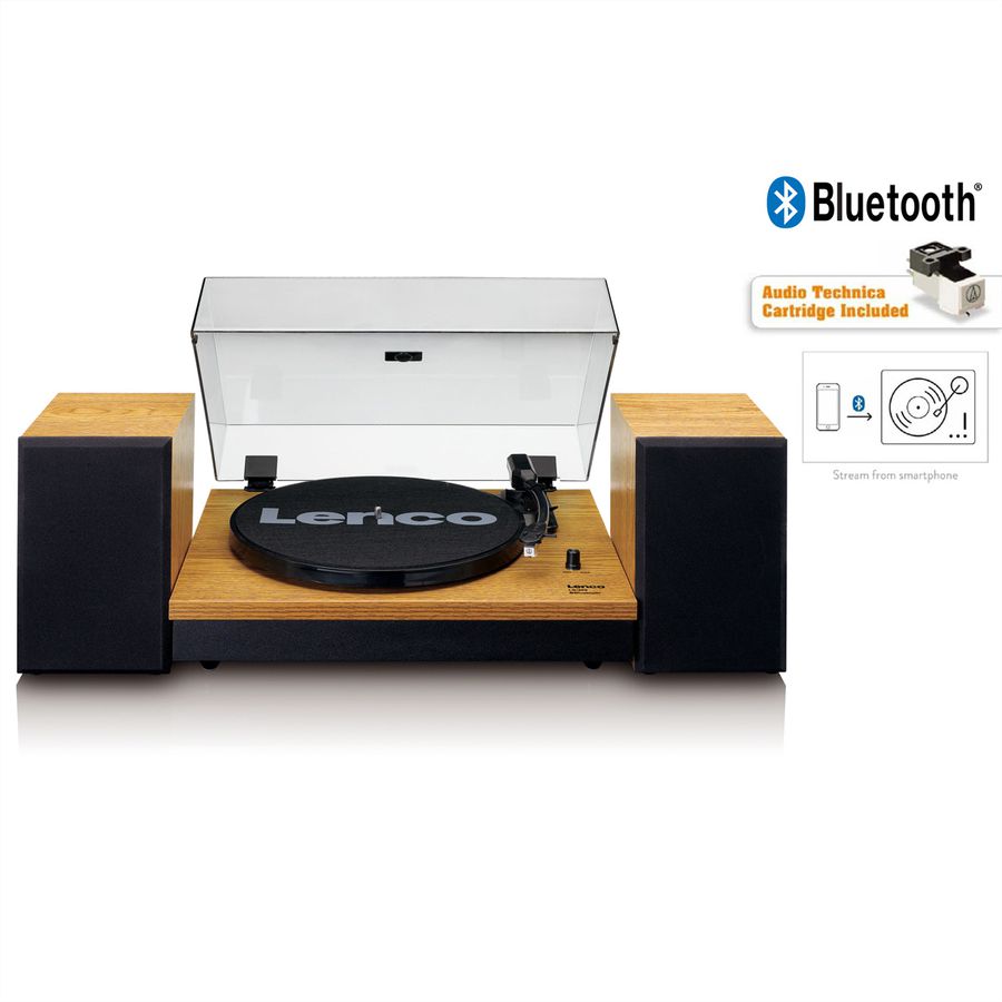 Lenco Platine vinyle LS-300WD , Bois