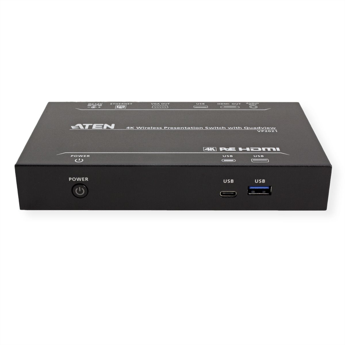 ATEN VP2021 Matrice de présentation sans fil 4K avec quadravision